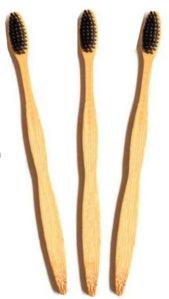 Natural Bamboo Toothbrush - (S-Curve)