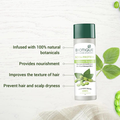 Biotique Soya Protein Intense Repair Shampoo & Conditioner