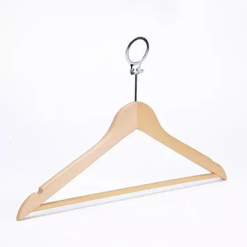 Natural Hotel Anti Theft Wooden Hanger, For Hotels