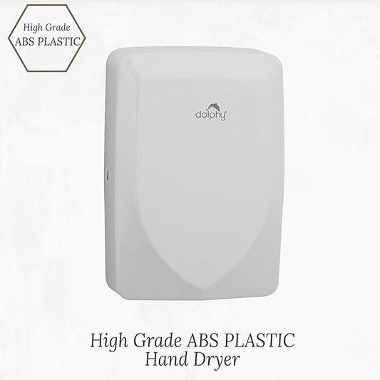 Dolphy Wall-Mounted ABS Speed 1000 W Compact Hand Dryer