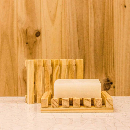 Bamboo Soap Tray(Dimensions: 11.5cm * 7.75cm*2cm)