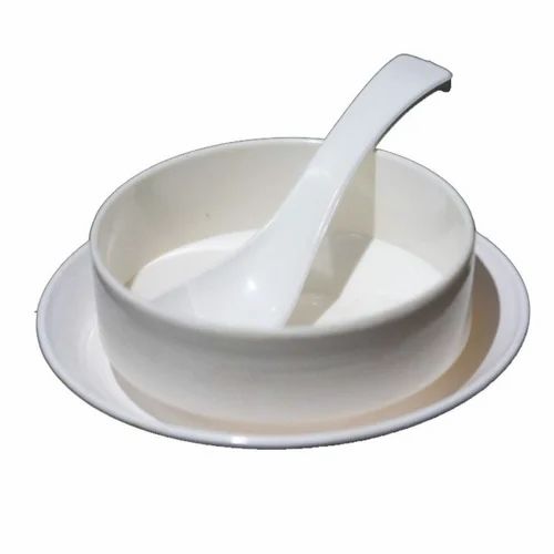 Delux Soup Set White