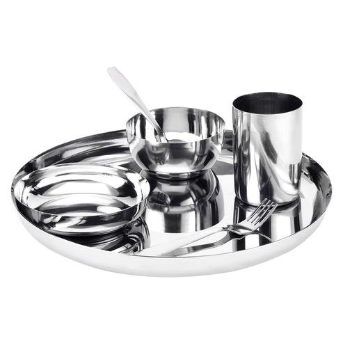 Stainless steel thali set - 5 PCS thali set