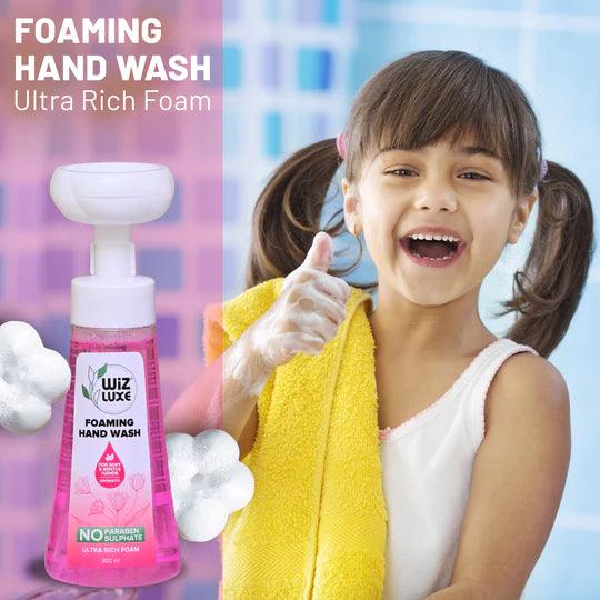 WiZ Swiss Fantasia Flower Foaming Handwash 300ml Bottle