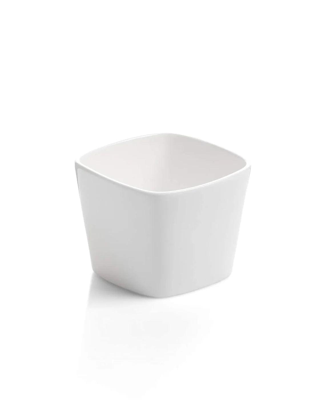 Clay Craft Basic Bowl Square Small Plain White