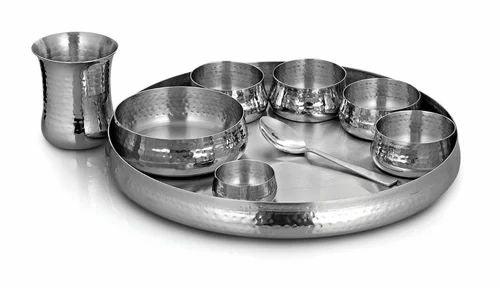 Stainless steel thali set - Thali set sovereign