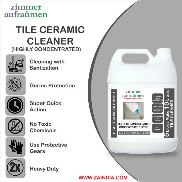 Zimmer Aufraumen Heavy Duty Tile & Ceramic Cleaner Concentrate (5L)