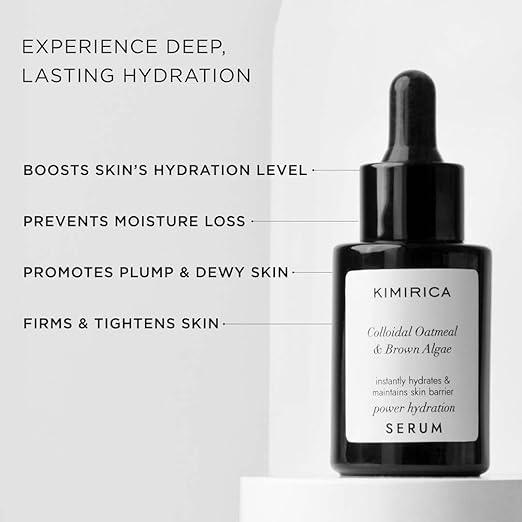 Kimirica Power Hydration Serum Recharge & Refine Your Skin | Instantly Hydrates & Maintain Skin Barrier For Dewy & Plum skin. (30ml)