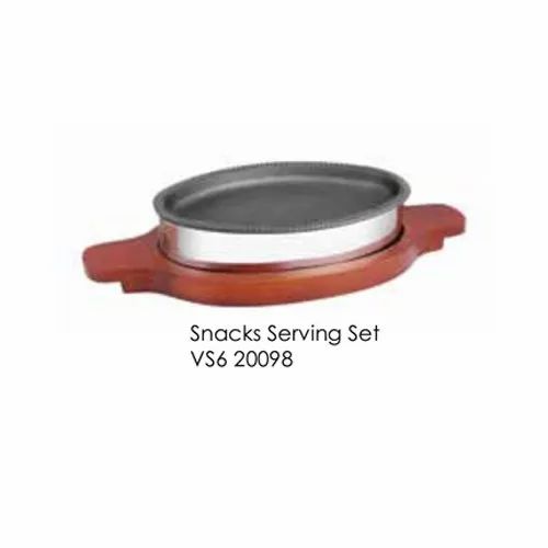 Snack Serving - Sizzler plate