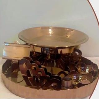 Monarch -  Rose gold snack warmer set - ( MRH5W - 4652 )