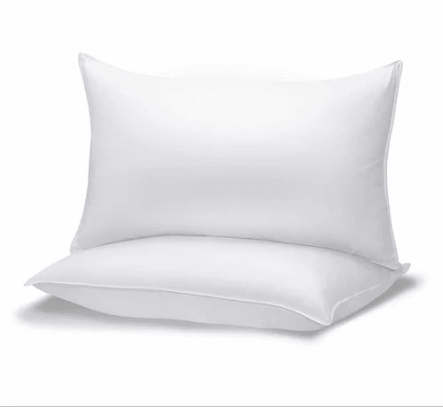 Bed Pillow - White Microfiber Pillow