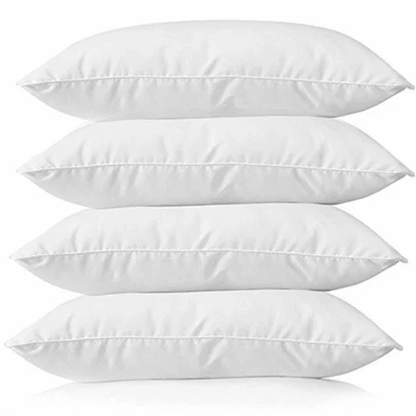 Bed Pillow - White Microfiber Pillow