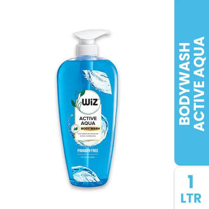 Wiz Active Aqua Body Wash 1 Litre Dispenser Bottle