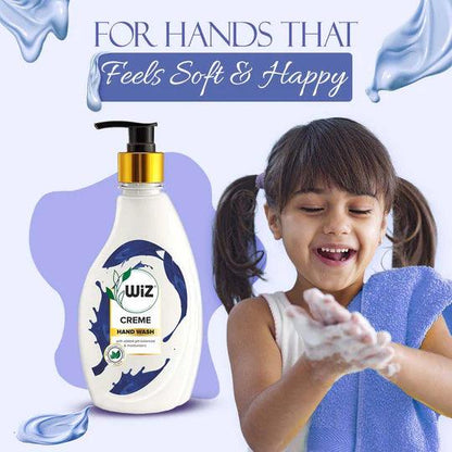 Wiz Creme Hand Wash 450ml Dispenser Bottle