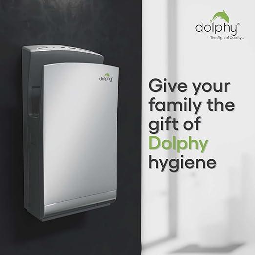 Dolphy 304 Stainless Steel Jet Hand Dryer with Brushless Motor